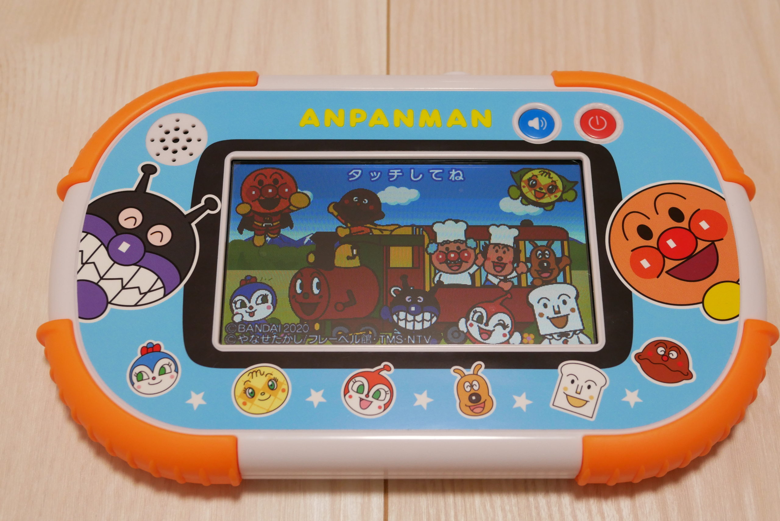 【新発売】 アンパンマン知育パッド　箱なし　乾電池10本付き 知育玩具